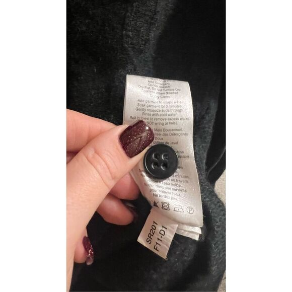 ✨Smartwool 100% Merino Wool Cable Knit Fisherman Knit Ski Gorpcore Sz S Sweater✨ - Picture 11 of 11